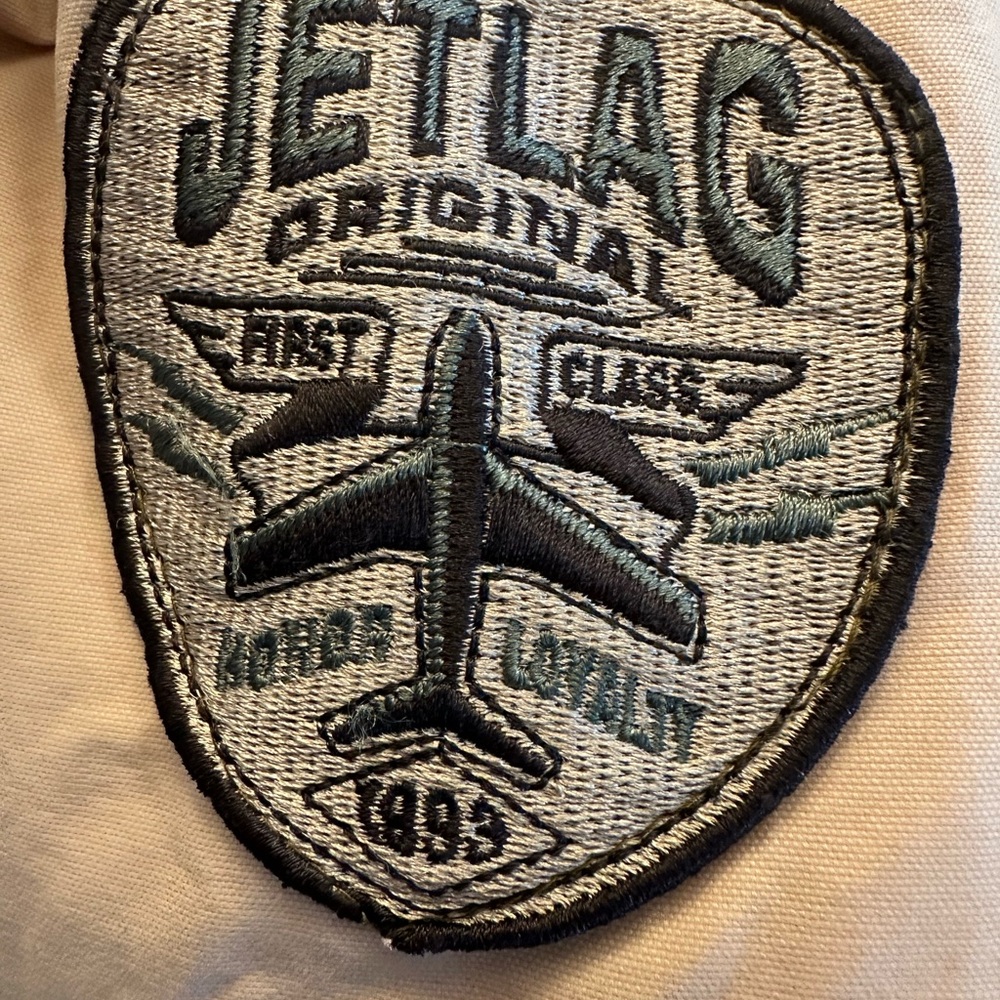 Jetlag Gray Leather Tag - Picture 5 of 5